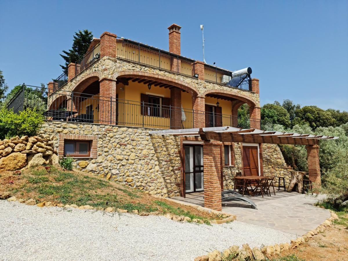 Il Panorama Apartment Montescudaio Luaran gambar