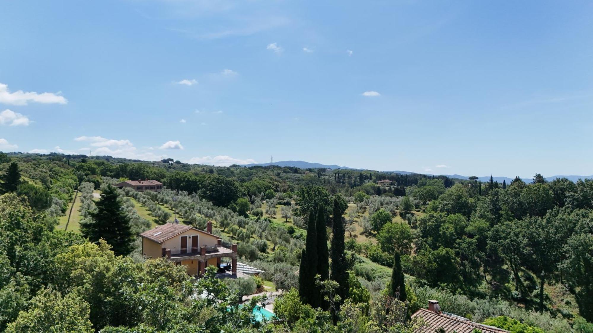 Il Panorama Apartment Montescudaio Luaran gambar